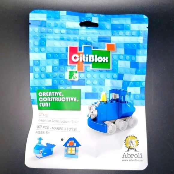 Citiblox creative building blocks  3in1 toy train - Picture 1 of 3